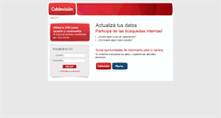 Desktop Screenshot of bic.cablevision.empleos.clarin.com