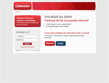 Tablet Screenshot of bic.cablevision.empleos.clarin.com