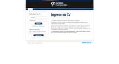 Desktop Screenshot of gcgestion.empleos.clarin.com