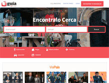 Tablet Screenshot of guia.clarin.com