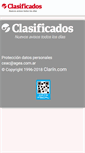 Mobile Screenshot of clasificados.clarin.com