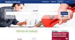 Desktop Screenshot of empleos.clarin.com