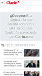 Mobile Screenshot of laselecciones.clarin.com