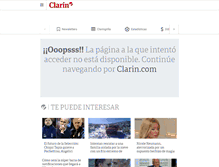 Tablet Screenshot of laselecciones.clarin.com