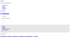 Desktop Screenshot of lamatanza.clarin.com